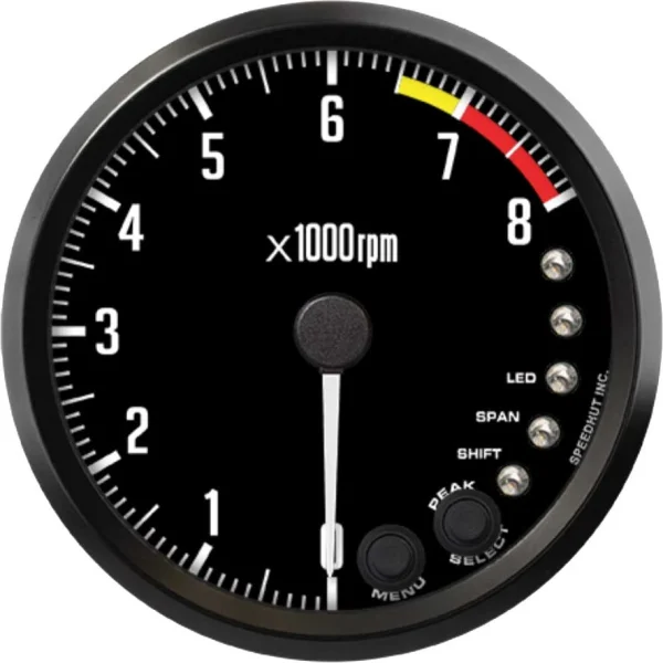 Speedhut 4" 8K RPM Shift-light Tachometer - JDM Datsun Z (R4-TC3-DATZ)