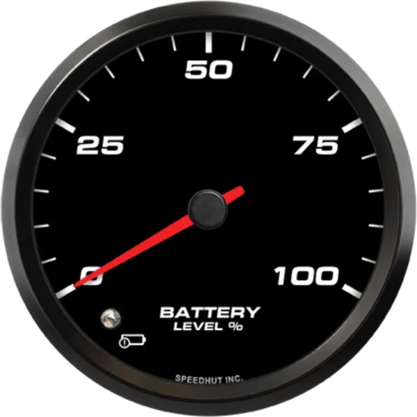 Speedhut 4" EV Orion Battery Level Gauge w/ Warning (FOR4-SC1-EV)