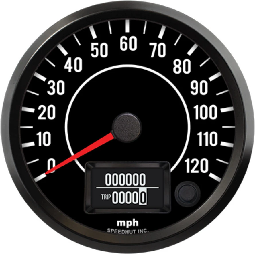 Speedhut 4" JDM Datsun 510 120 mph GPS Speedometer (R4-S1-510)