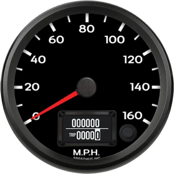 Speedhut 4" Porsche Design 160 mph GPS Speedometer (R4-S3-PCH)