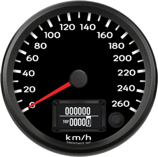 Speedhut 4" Porsche Design 260km/h Metric GPS Speedometer (R4-S4-PCH)