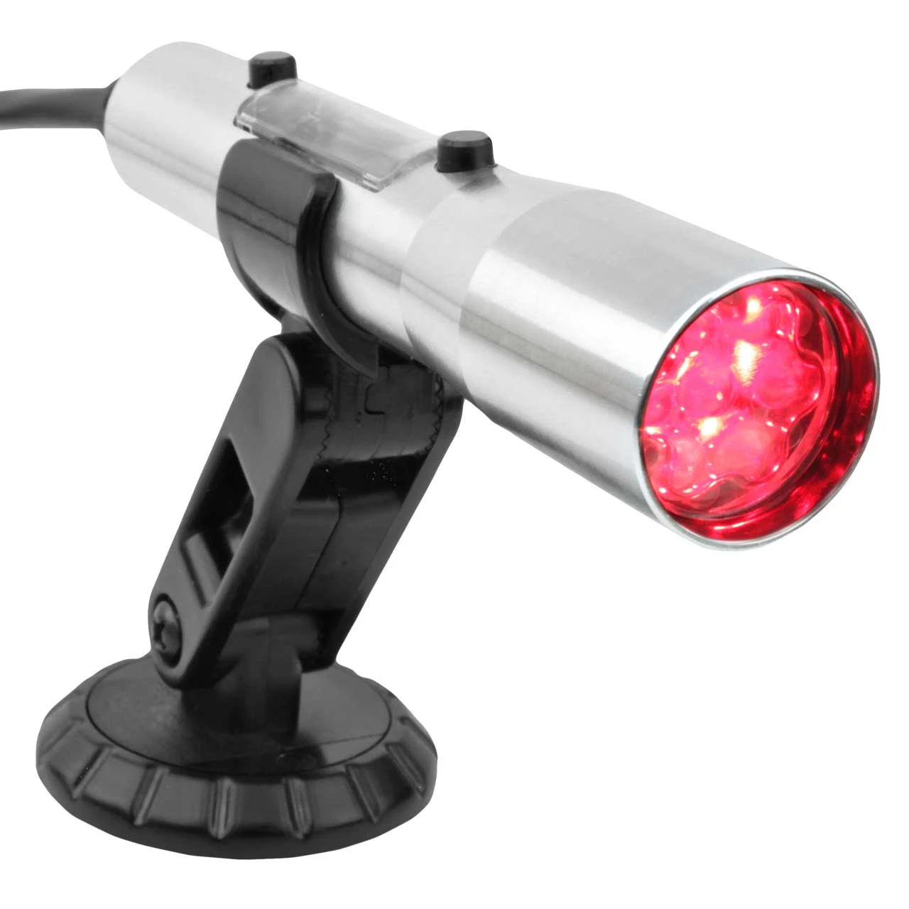 Speedhut Red LEDs SST Shift Light w/Silver Aluminum Tube (A-155)