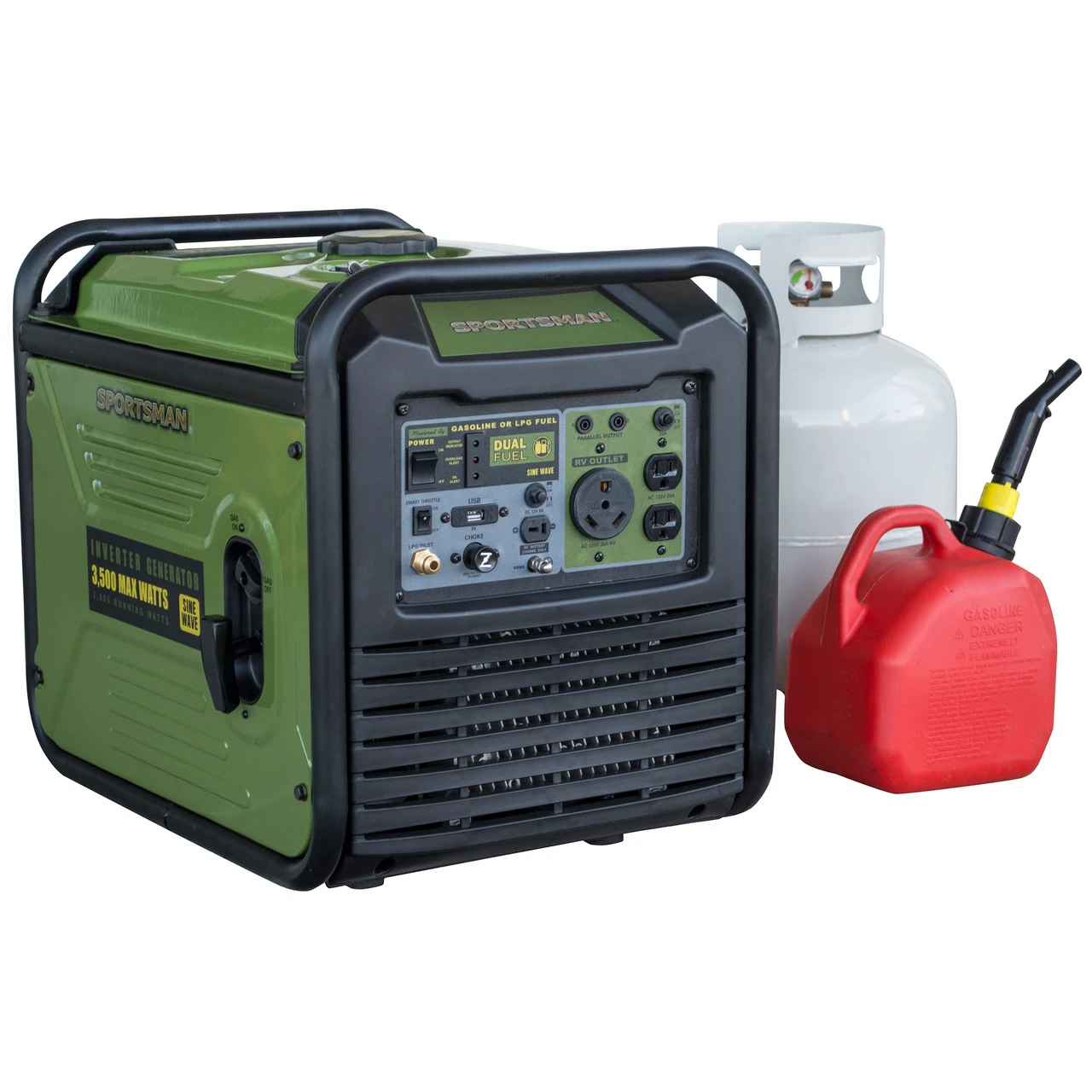 Sportsman GEN3500DFI 3,500-Watt Dual Fuel Inverter Generator for Electronics
