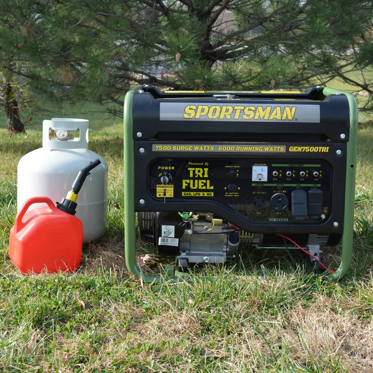 Sportsman GEN7500TRI 7500 Watt Portable Tri-Fuel Generator with CO Warning — product image 2