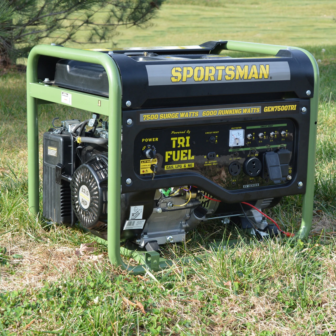 Sportsman GEN7500TRI 7500 Watt Portable Tri-Fuel Generator with CO Warning — product image 4