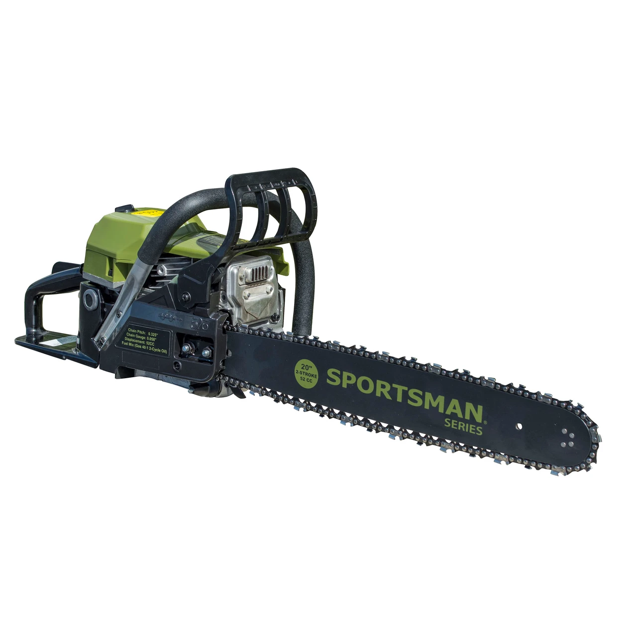 Sportsman Series GCS5220 20 in. 52 cc Gas 2-Stroke Rear Handle Chainsaw