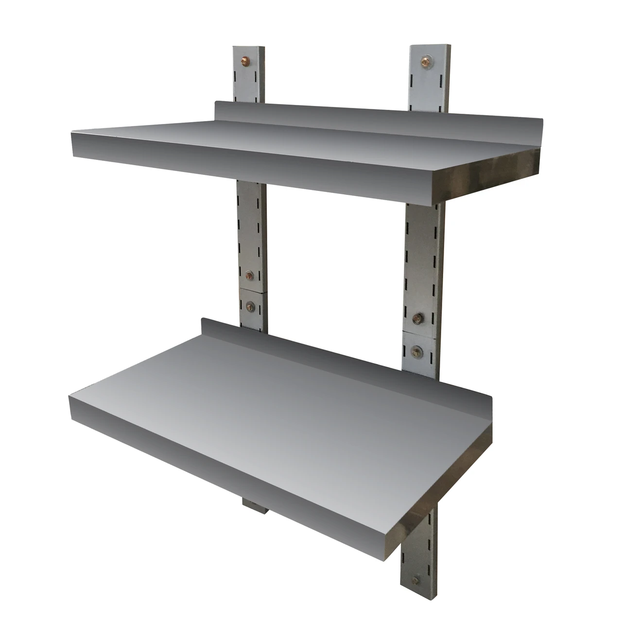 Sportsman SSDWMS Stainless Steel Double Wall Mount Shelf