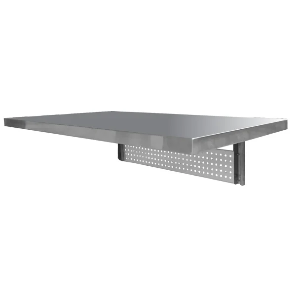 Sportsman SSWMFDT Space Saving Stainless Steel Wall Mount Work Table