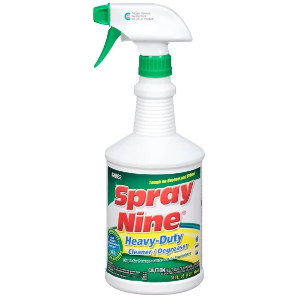 Spray Nine 26832 Heavy Duty Cleaner Degreaser and Disinfectant 32oz. Bottle