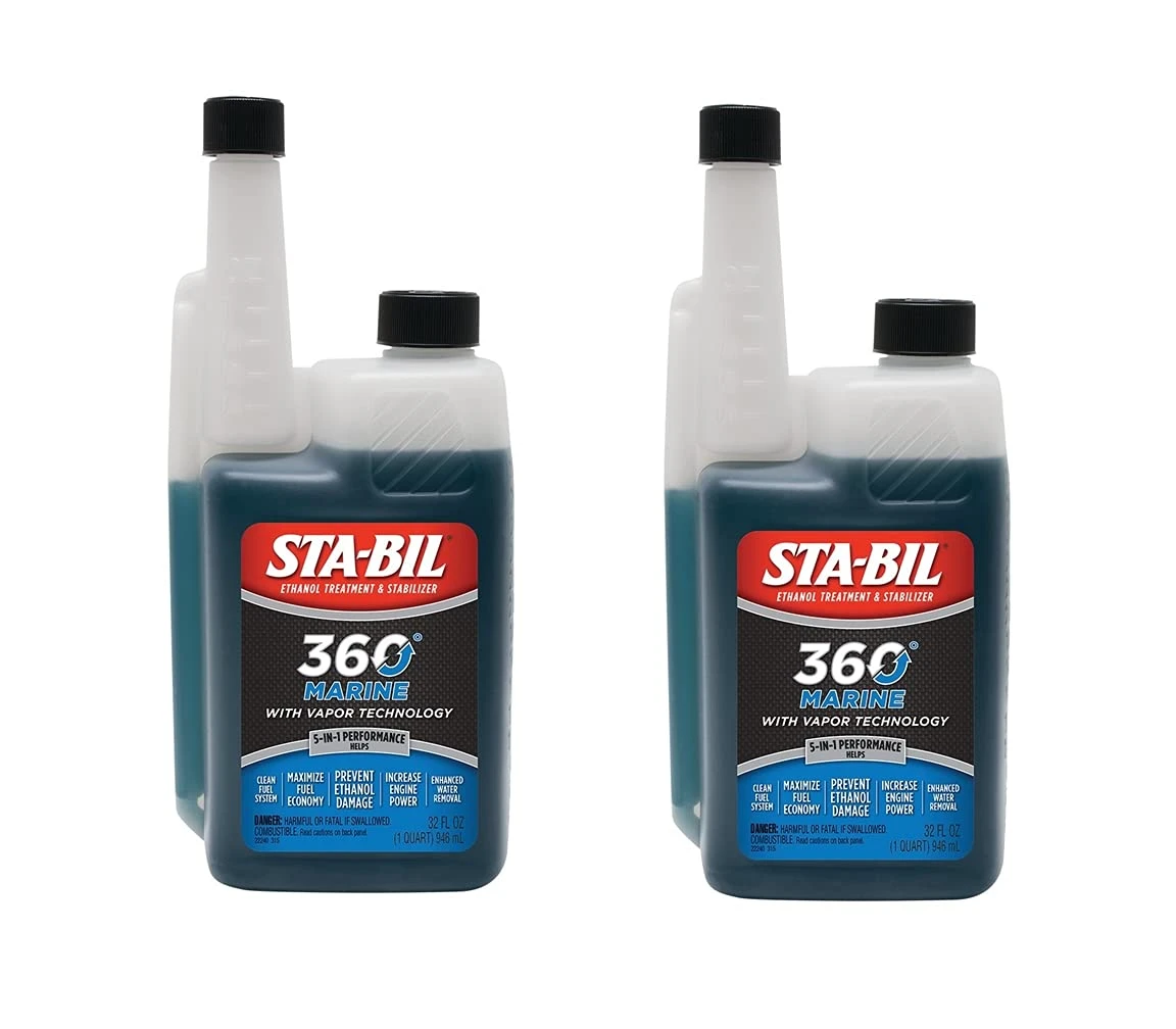 Sta-Bil 32 Oz Fuel Stabilizer Marine Formula Sta-Bil 2 Pack (22240)