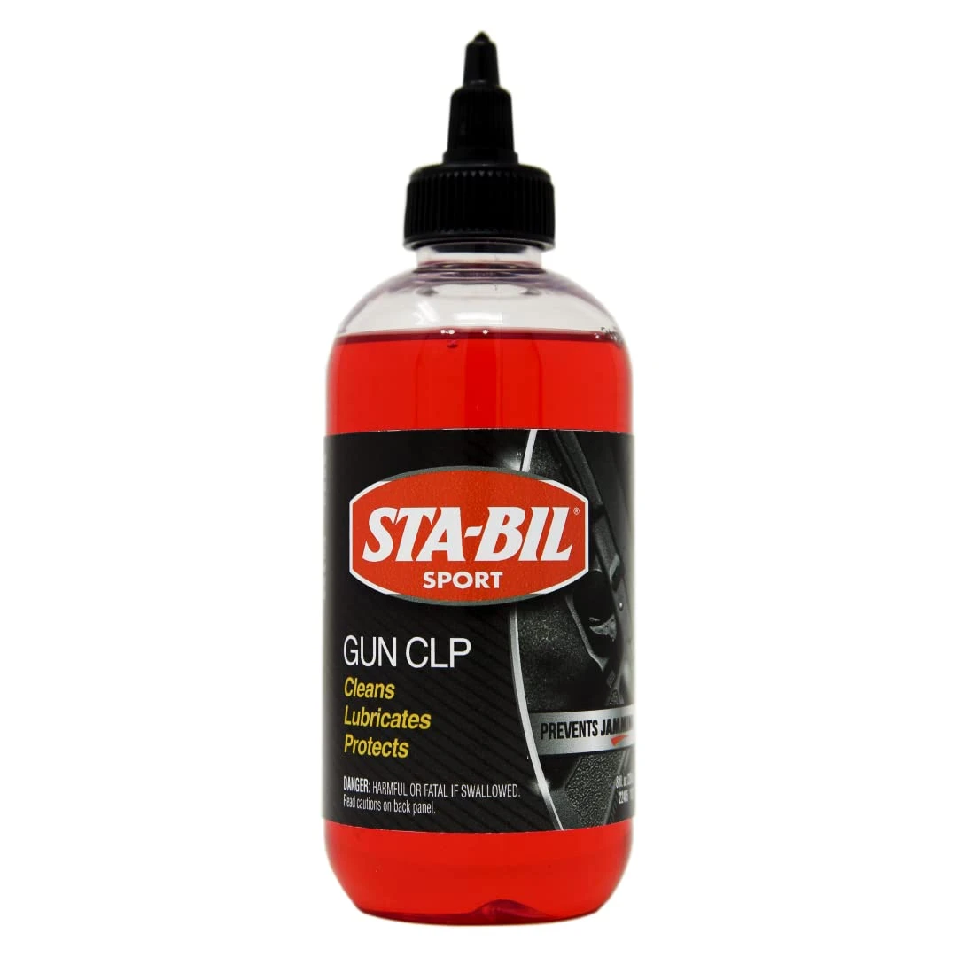 Sta-Bil Gun Clp - Cleans, Lubrication, Prevents Jamming, 8 Oz., Red (22405)
