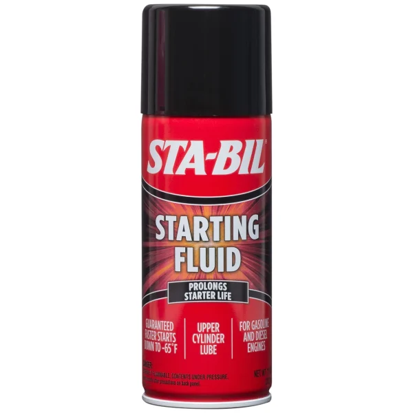 Sta-Bil Starting Fluid - Prolongs Starter Life - Upper Cylinder Lube (22004)