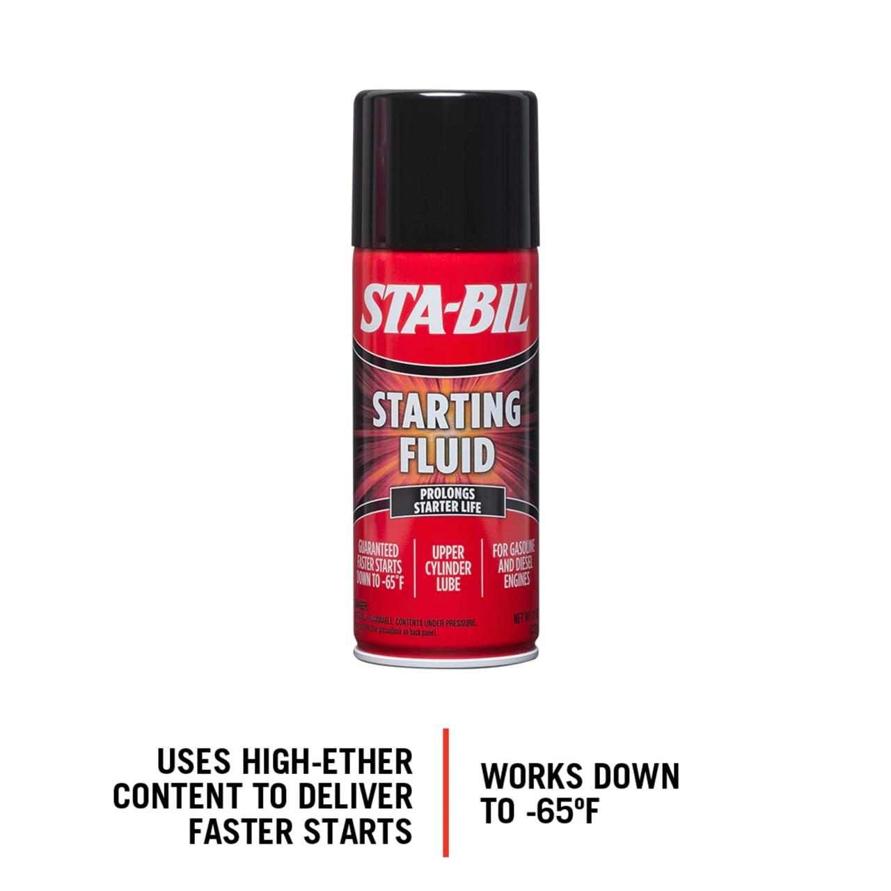 Sta-Bil Starting Fluid - Prolongs Starter Life - Upper Cylinder Lube (22004) — product image 4