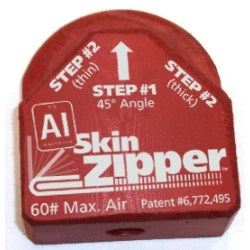Steck Al Skin Zipper Attach a Door Skin (21892)
