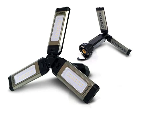 STKR Concepts 12680 Tri-Mobile - 2000 Lumen Area Work Light, Black