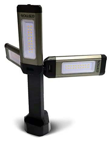 STKR Concepts 12680 Tri-Mobile - 2000 Lumen Area Work Light, Black — product image 3