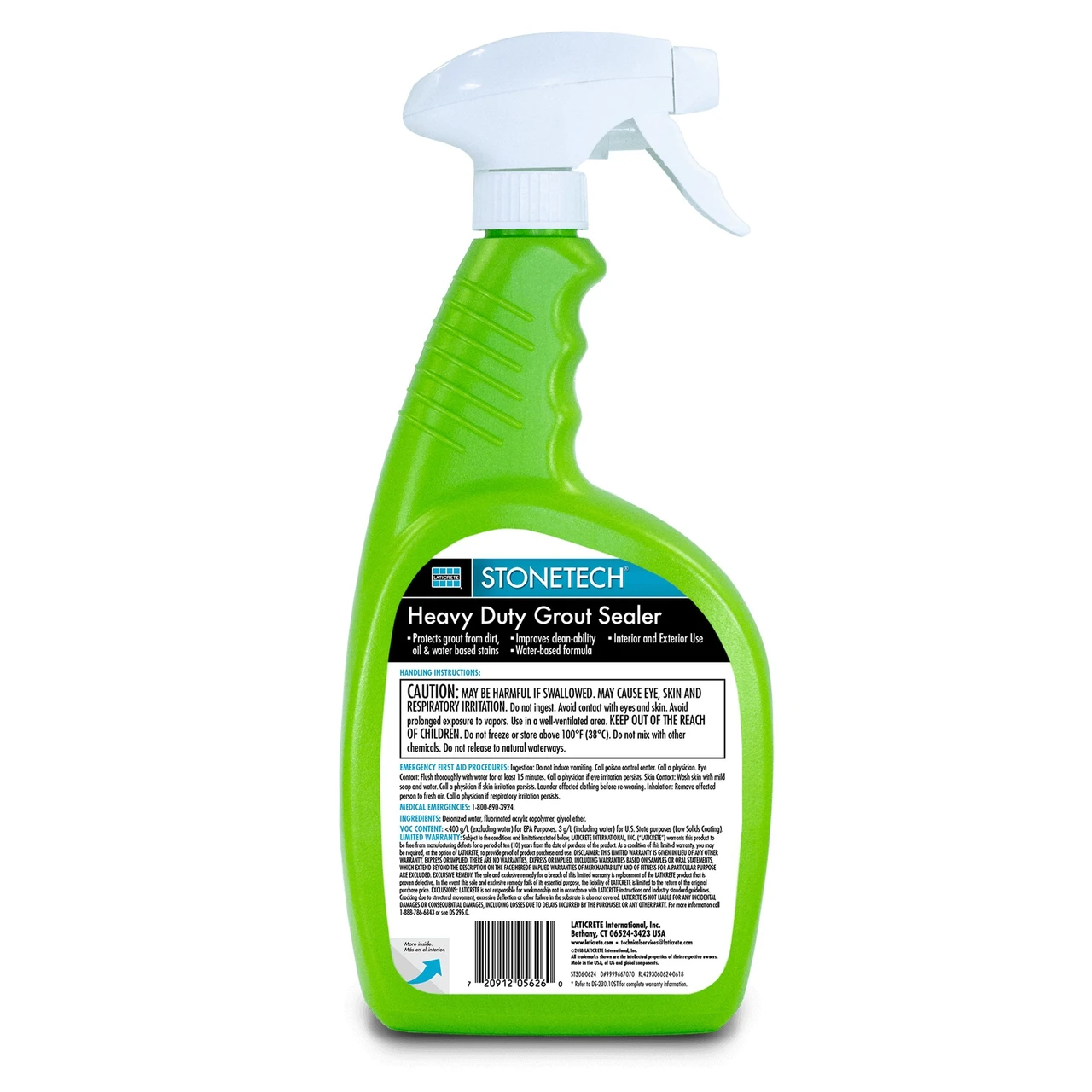 Stonetech Laticrete Heavy Duty Grout Sealer Spray Cleaner, 24 Oz. (ST306-0624) — product image 2