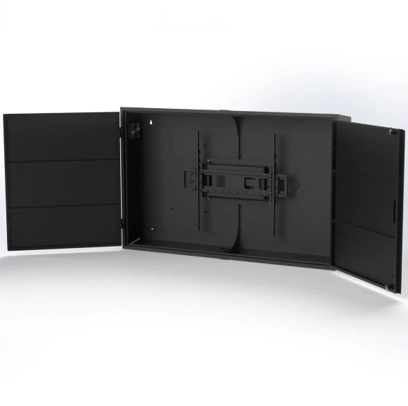 Storm Shell Pro Weatherproof 55" Outdoor TV Enclosure Full Motion Mount (SS-55-PRO)