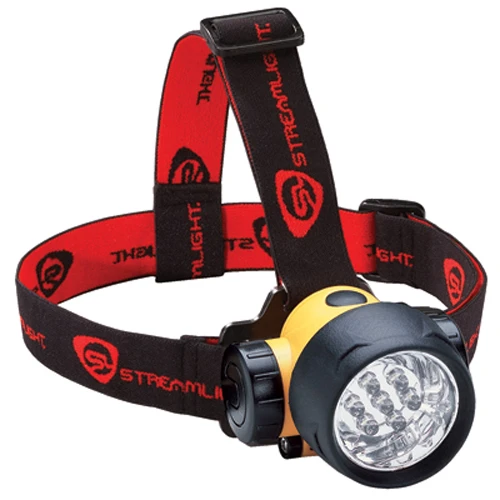Streamlight Septor LED Headlamp with Rubber/Elastic Straps (61052)