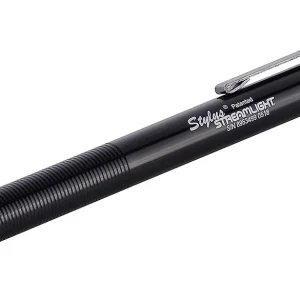 Streamlight Stylus 3-AAAA Black White LED 4-Inch Penlight (65018)