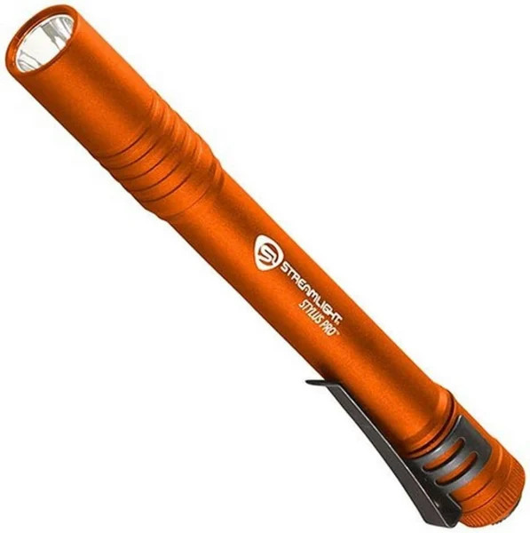 Streamlight Stylus Pro Pen Light in Orange, LED Flashlight (66128)