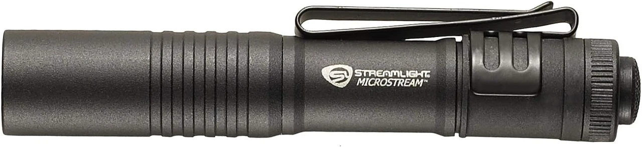 Streamlight MicroStream AAA Battery-Powered LED Penlight, Black (66318) — product image 2