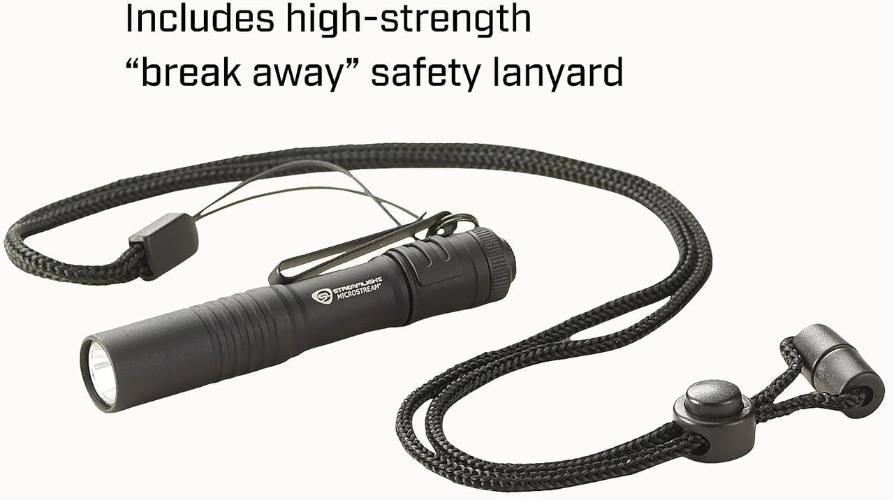 Streamlight MicroStream AAA Battery-Powered LED Penlight, Black (66318) — product image 3