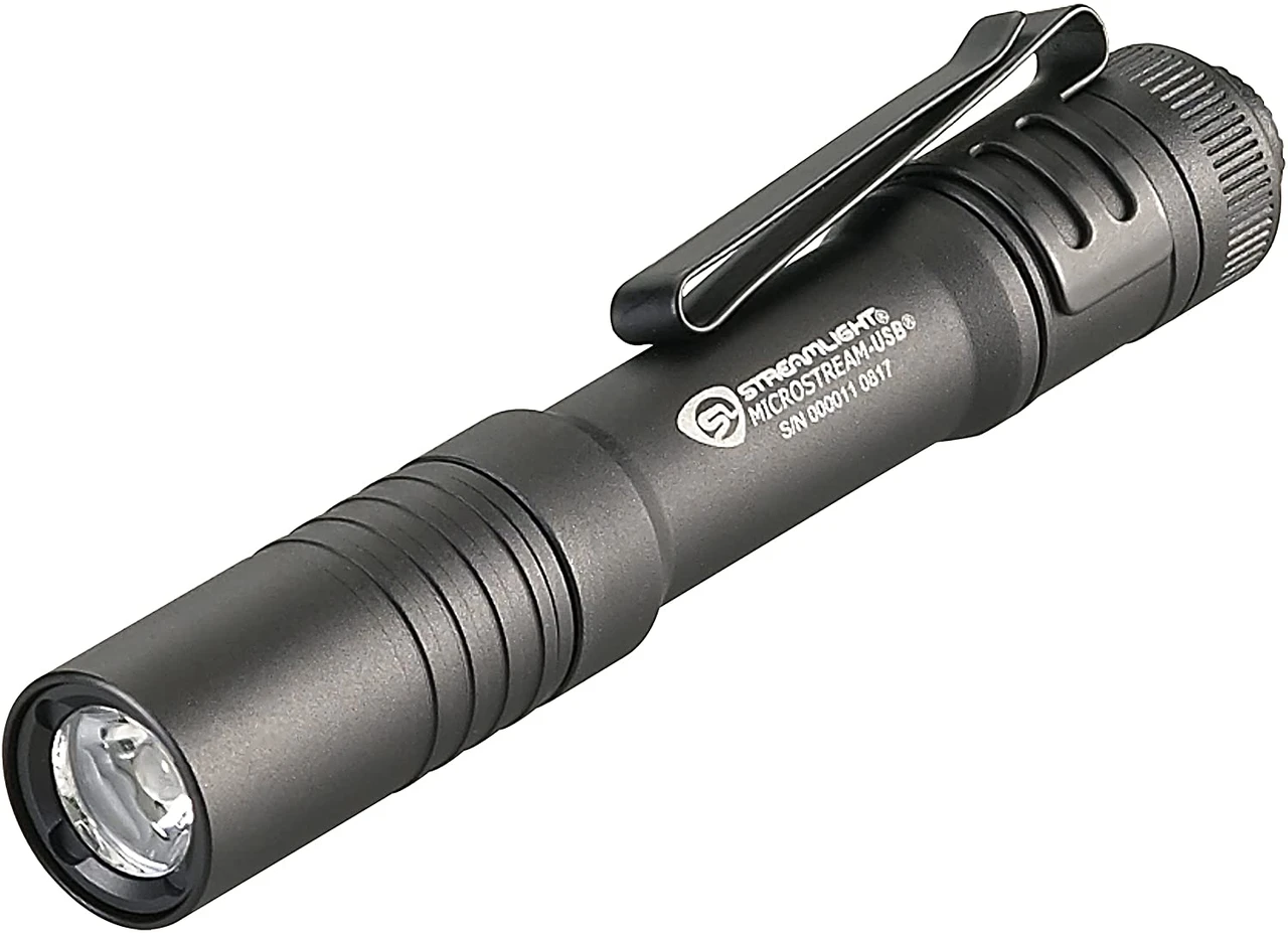 Streamlight Microstream USB 250 Lumens Compact Flashlight (66604)