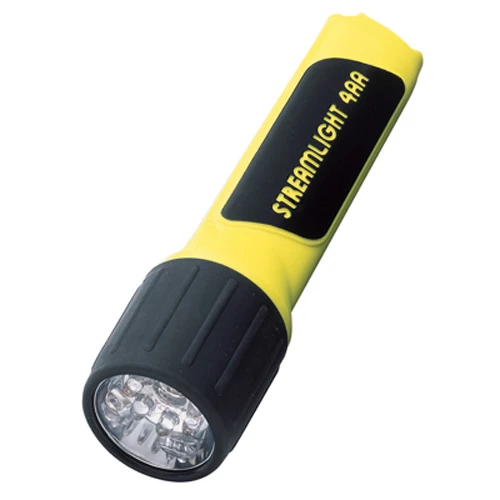 Streamlight 4AA LED ProPolymer Flashlight, Impact Resistant, Yellow (68202)