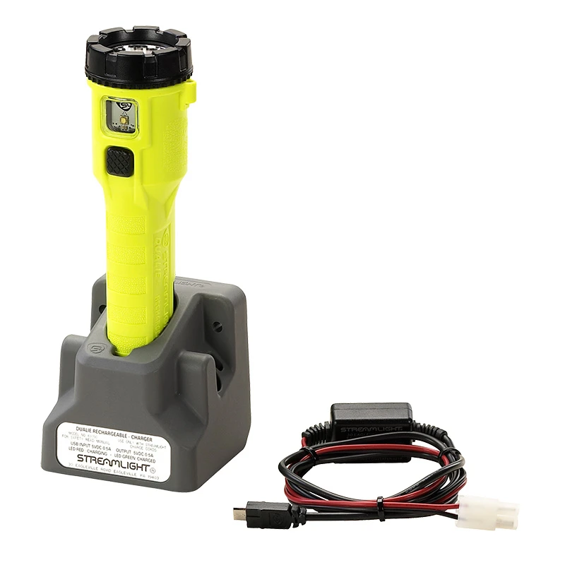 Streamlight Dualie Rechargeable Dual-Beam Flashlight, 12V DC Direct Wire (68734)