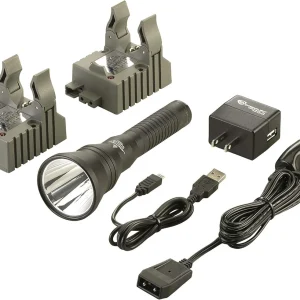Streamlight Strion LED High Lumen Flashlight with AC/DC and 2 Holders (74502)