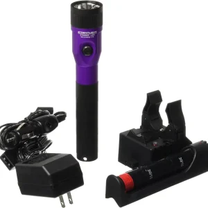 Streamlight Stinger LED Flashlight - Multi-Purpose, Purple, Rechargeable (75648)