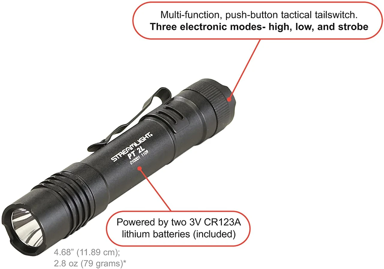 Streamlight ProTac 2L High-Intensity Tactical Flashlight (88031) — product image 2