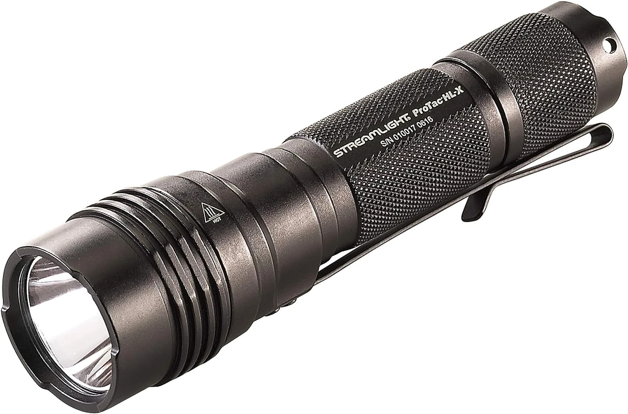 Streamlight ProTac HL-X 1000 Lumen Multi-Fuel Tactical Flashlight Black (88065)