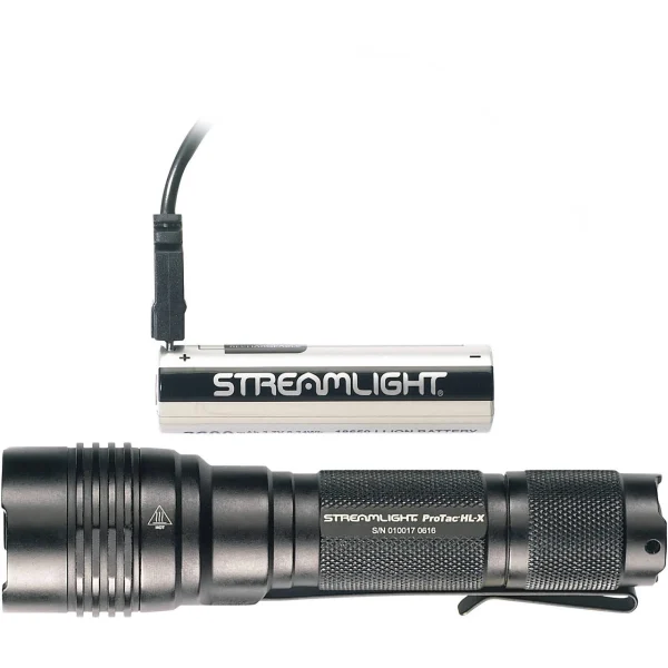 Streamlight ProTac HL-X USB 1000 Lumen Tactical Flashlight with Battery (88085)
