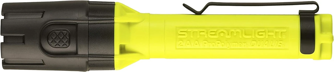 Streamlight Dualie 2AA 115 Lumen Dual-Beam Safety Flashlight, Yellow (67750) — product image 3