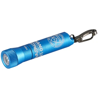 Streamlight Nano Light Ii Keychain Led Flashlight With Aaaa Alkaline Battery - Blue C.O.P.S Edition, 20 Lumens (73021)