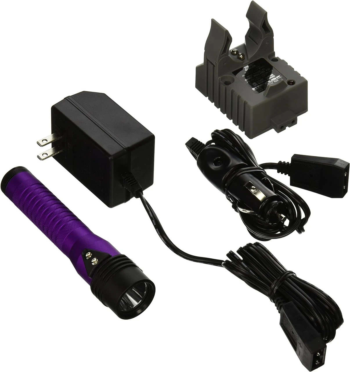 Streamlight Strion LED HL Rechargeable Flashlight 120V DC Purple (74773)