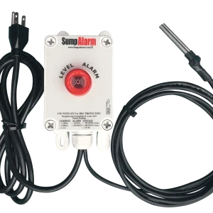 Sump Alarm WiFi 16' Conductivity Sensor Alarm (SA-120V-1L-16C-WIFI)