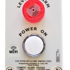 Sump Alarm WiFi 33' Float Alarm w/Power On Light (SA-120V-2L-33F-WIFI)