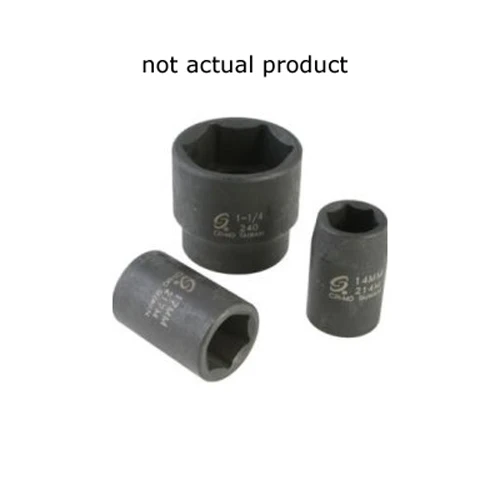 Sunex 1/2" Dr. 12 Pt. 3/8" Driveline Limited Clearance Impact Socket (212ZUDL)