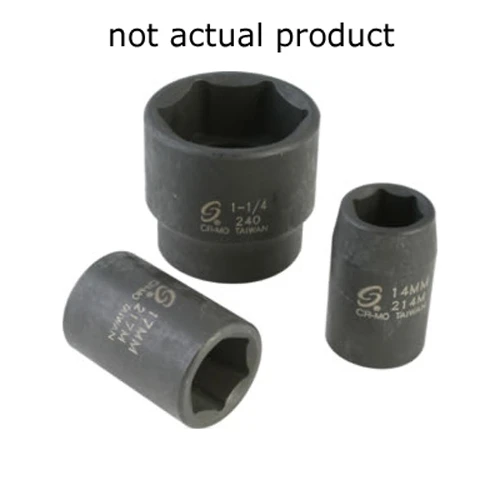 Sunex 1/2" Dr. 12 Pt. 14mm Driveline Impact Socket Limited Clearance (214ZUMDL)
