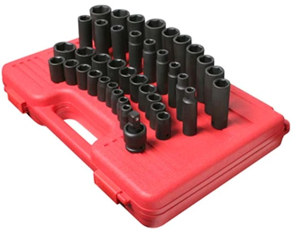 Sunex 1/2" Drive 39 Pc. SAE Master Impact Socket Set (2668)