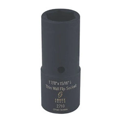 Sunex Thin Wall Flip Socket 1/2" Dr. 7/8" x 15/16" (2710)