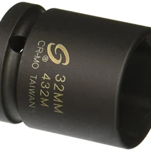 Sunex 3/4-Inch Drive 32-mm Impact Socket (432M)
