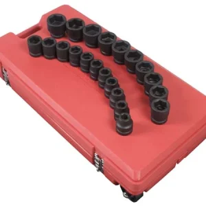 Sunex 21 Pc. SAE Impact Socket Set (5692)