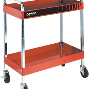Sunex Multi-Purpose Service Cart with Locking Drawer and Side Shelf (8005SC)