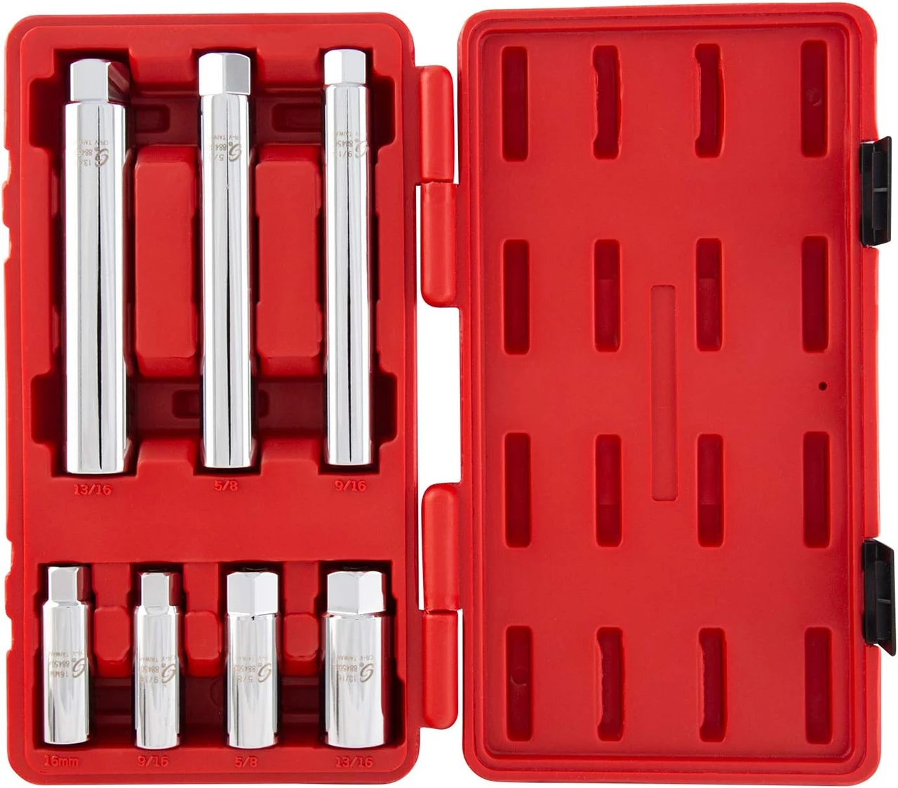Sunex 3/8" Dr. 7 Pc. Master Spark Plug Socket Set (8845)
