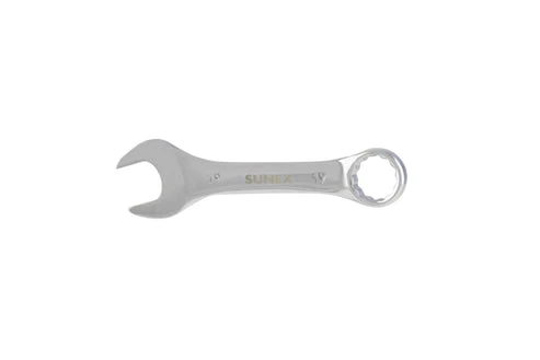 Sunex 19mm Fully Polished Stubby Combination Wrench (993019M)
