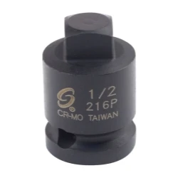 Sunex Tools 1/2" Drive Male Pipe Plug Socket Square, 1/2" (216P)